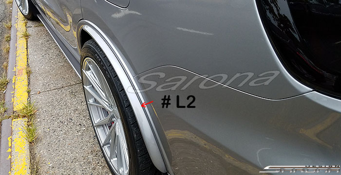 Custom Dodge Durango  SUV/SAV/Crossover Fender Flares (2011 - 2025) - $299.00 (Part #DG-006-FF)
